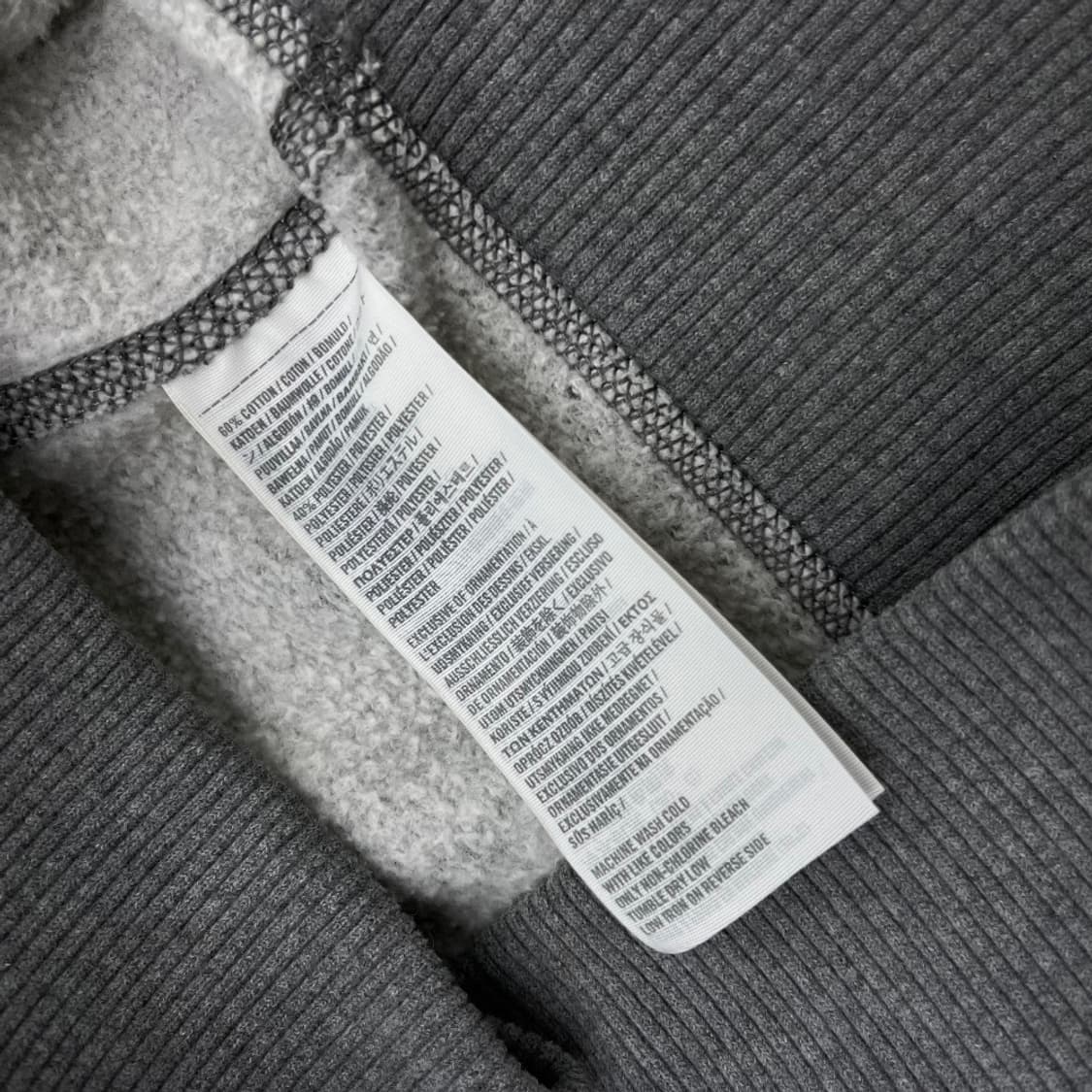 아베크롬비 패치 그레이 후드집업 S 상품이미지7