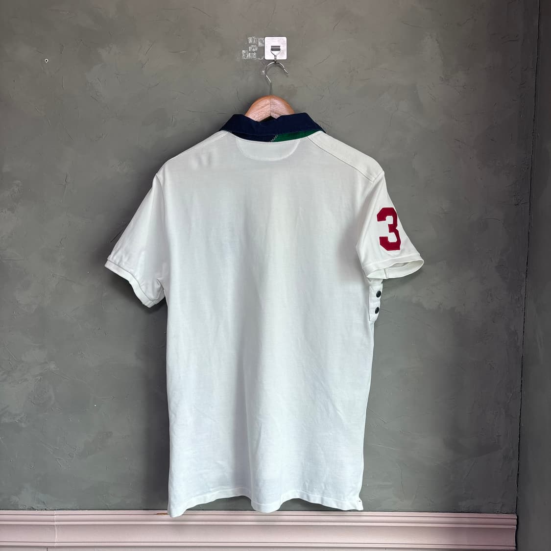 폴로 랄프로렌 빅포니 카라티 화이트 상품이미지5