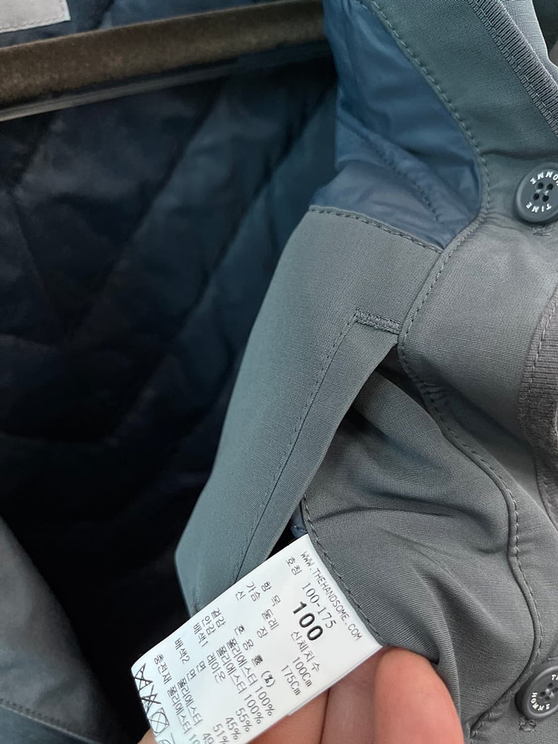 100) 타임 나일론 내피 맥코트 상품이미지7