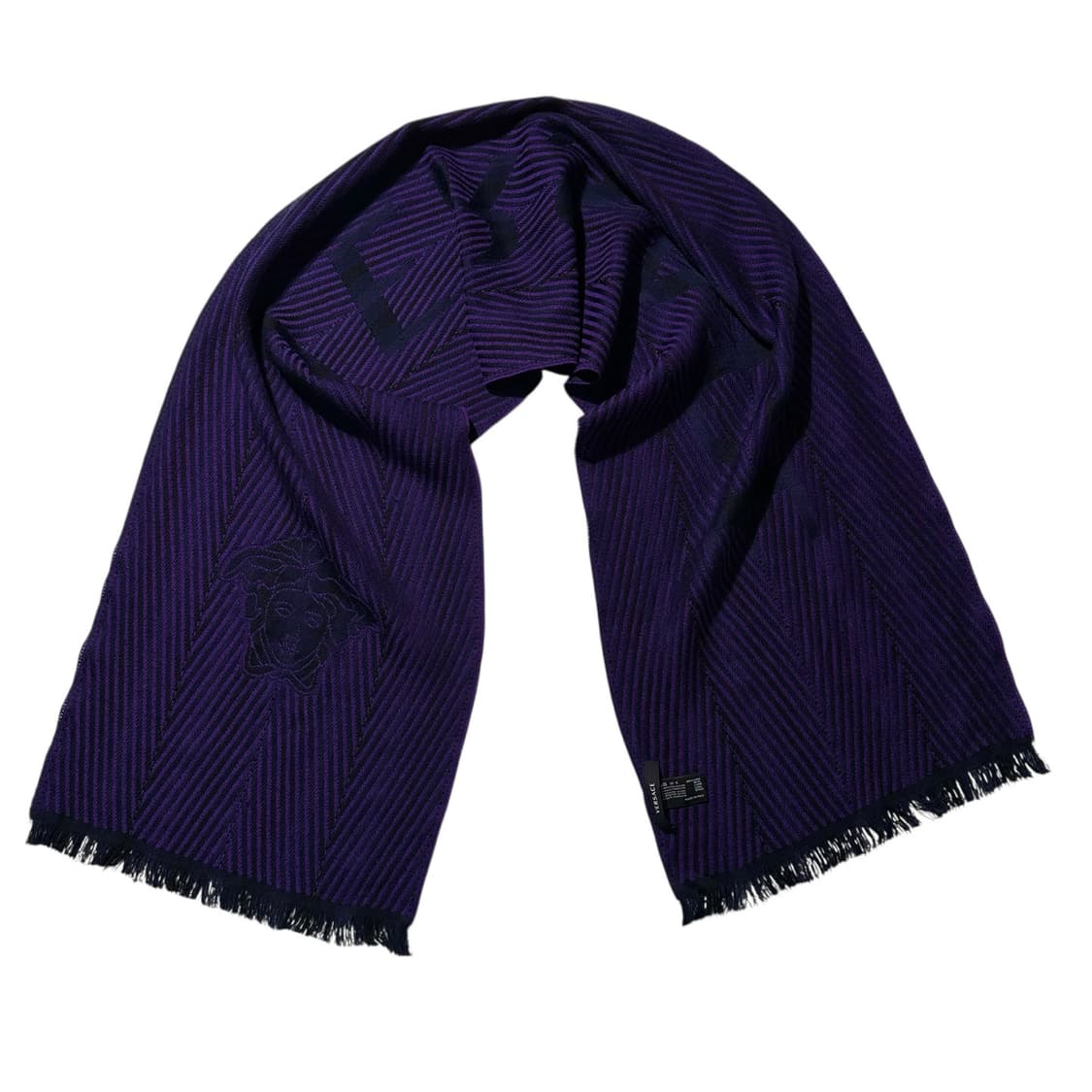 베르사체 리버시블 메두사 울 머플러 목도리 상품이미지2