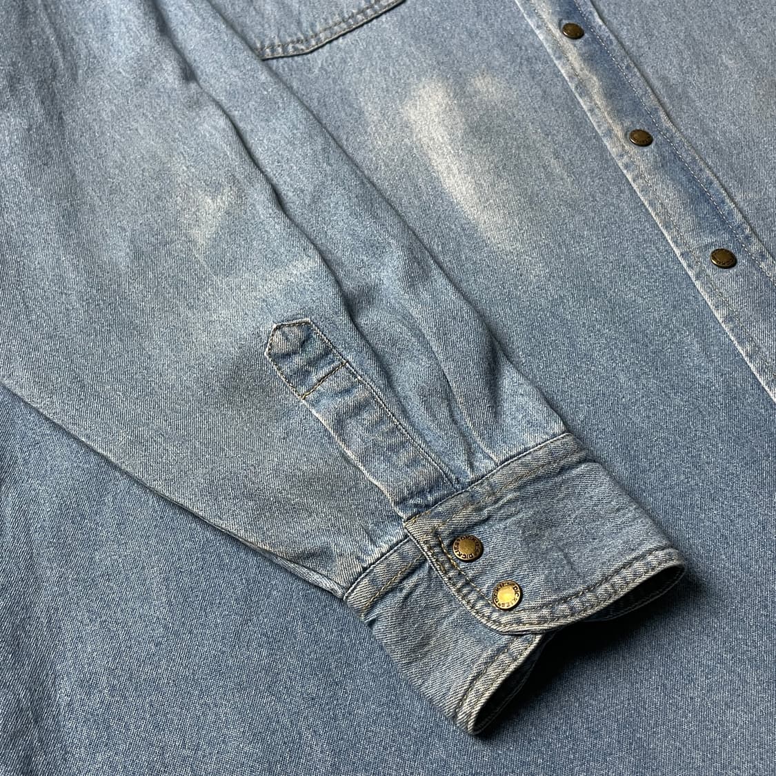 DICKIES 디키즈 빈티지 코튼 웨스턴 데님 셔츠 A00864 상품이미지6