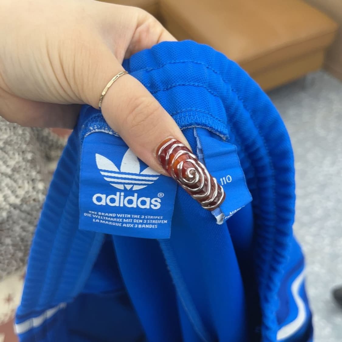 아디다스 Y2K 00's 코발트블루 빅사이즈 트랙팬츠 110 C09445 상품이미지5