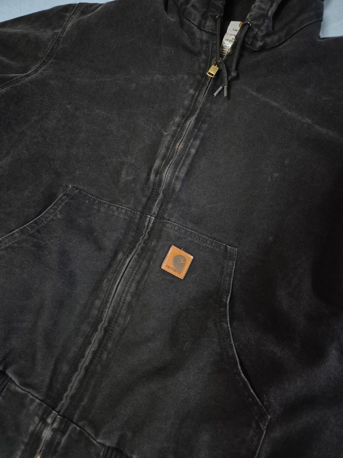 [XL] 칼하트 J130 Blk 덕 액티브 자켓 블랙 상품이미지3