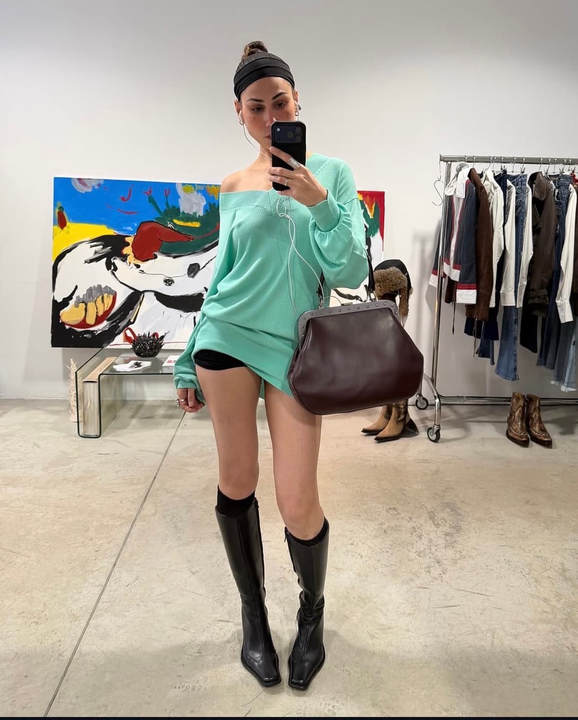 Niihai 니트원피스 상품이미지3