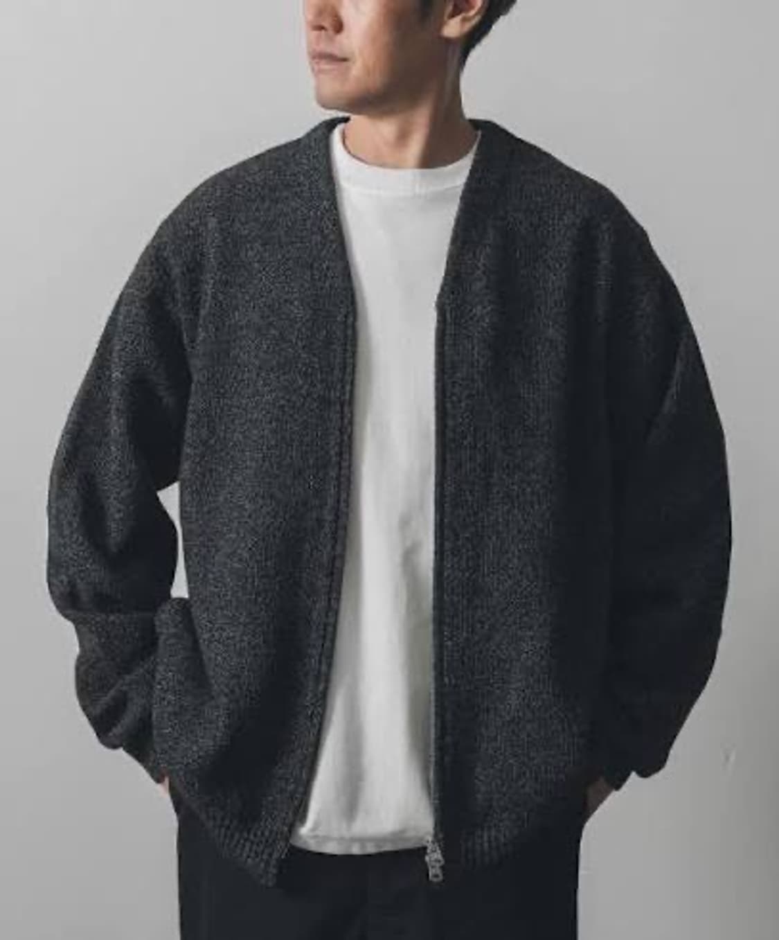 [46]스틸바이핸드 24aw 집업 가디건 상품이미지3