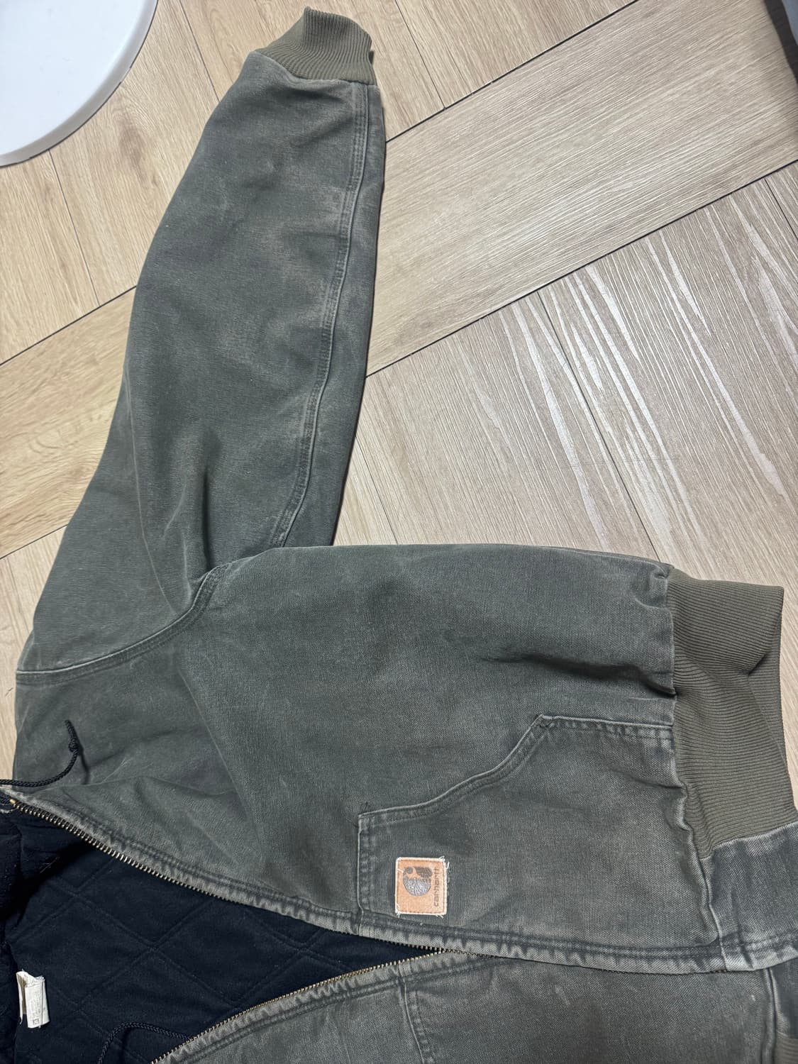 칼하트 j68 엑티브 후드자켓 mos XL 상품이미지5