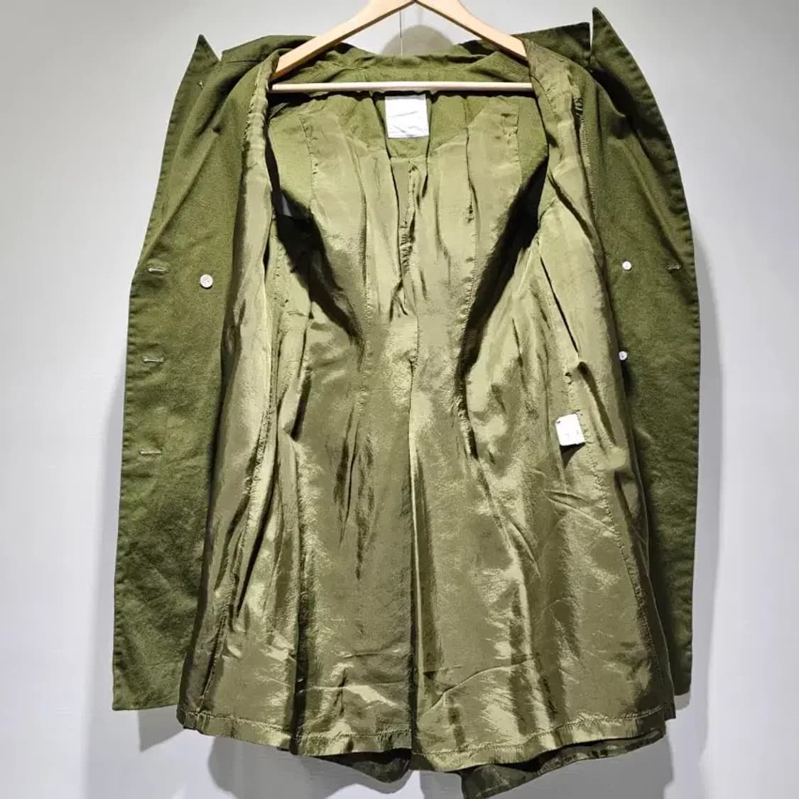 구호(KUHO) 카키 롱 베스트 ~55반 상품이미지4