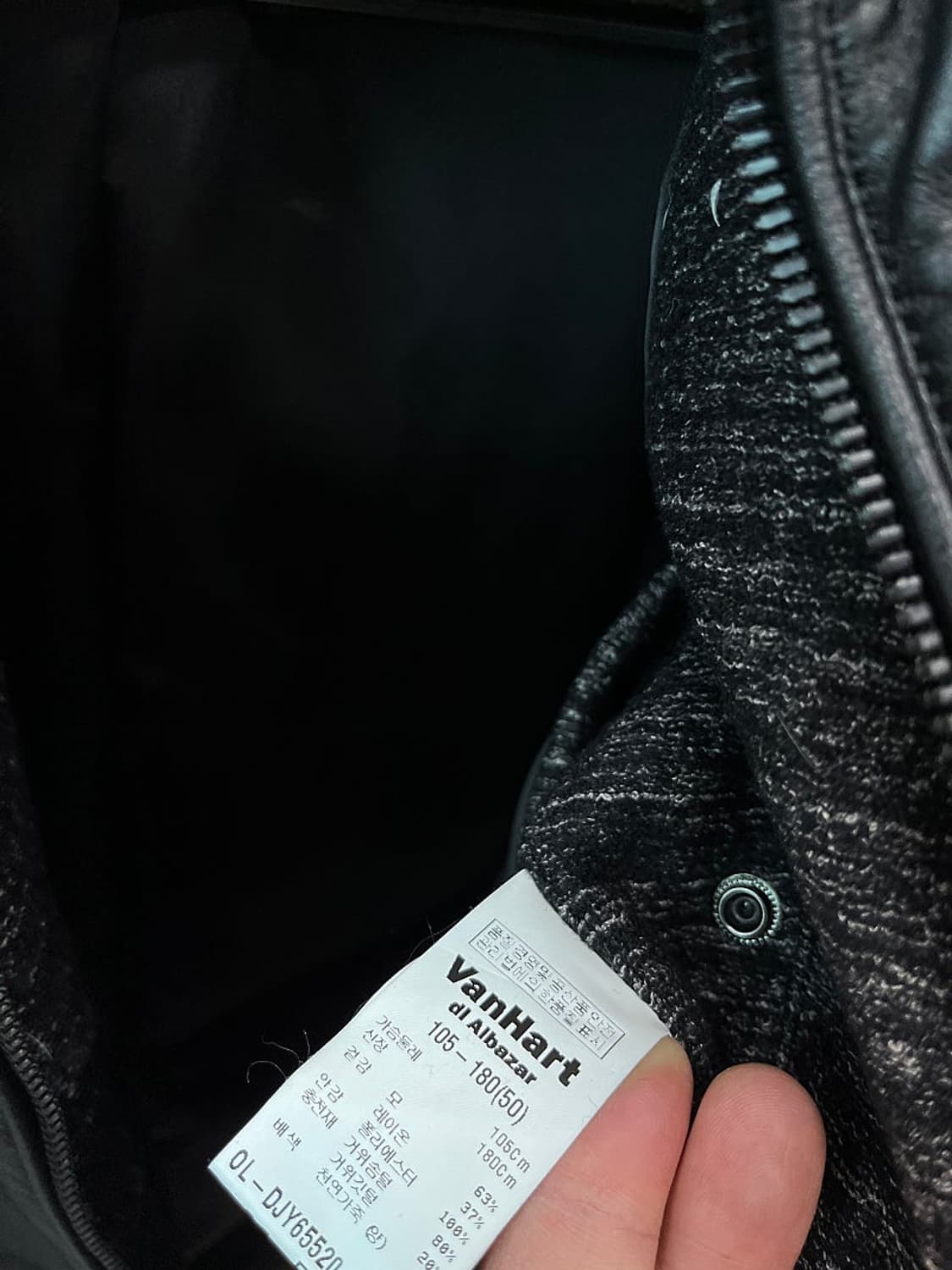 100) 반하트 레더믹스 구스 바이커 상품이미지8