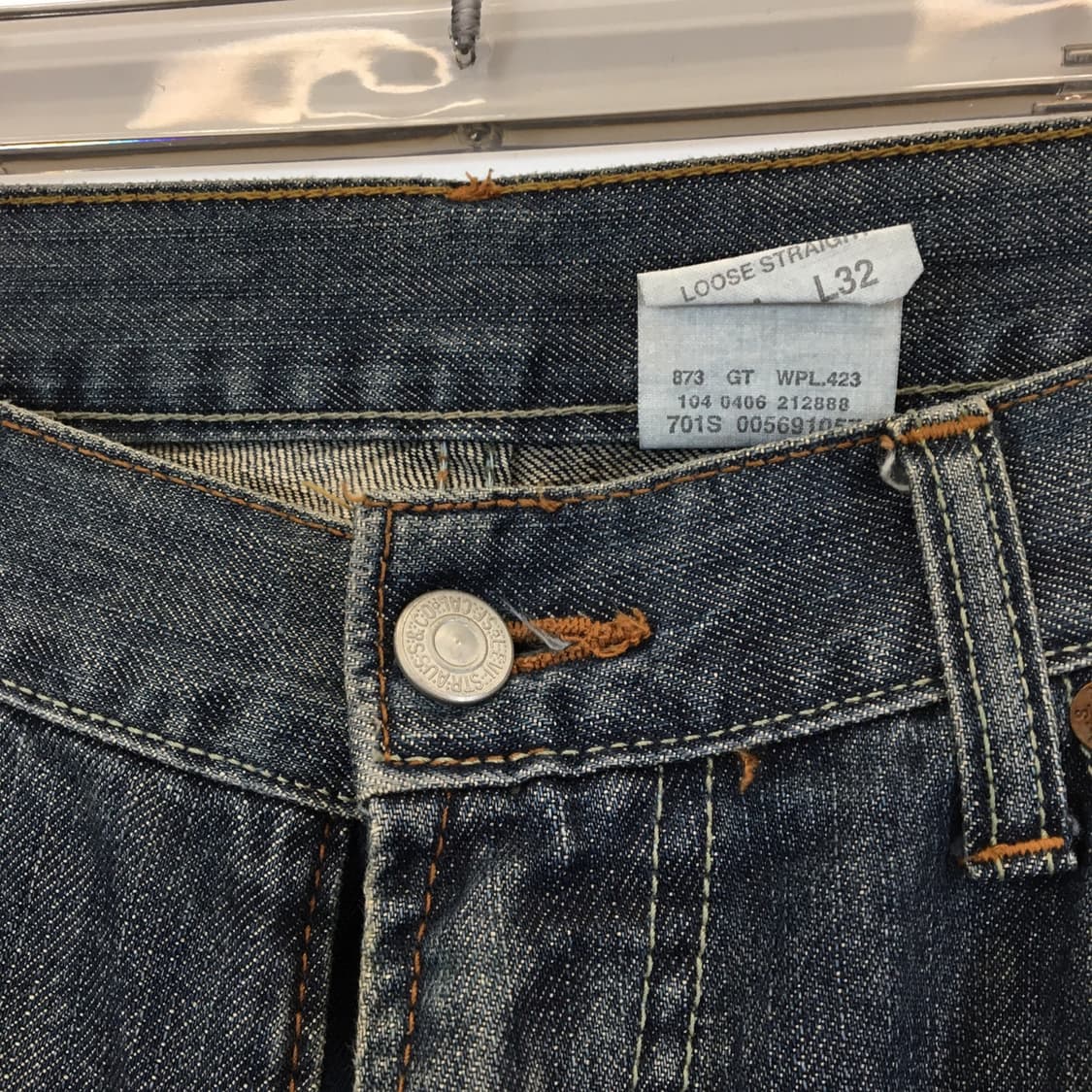 리바이스 569 00s USA메이드 데님진 34 인치  상품이미지2