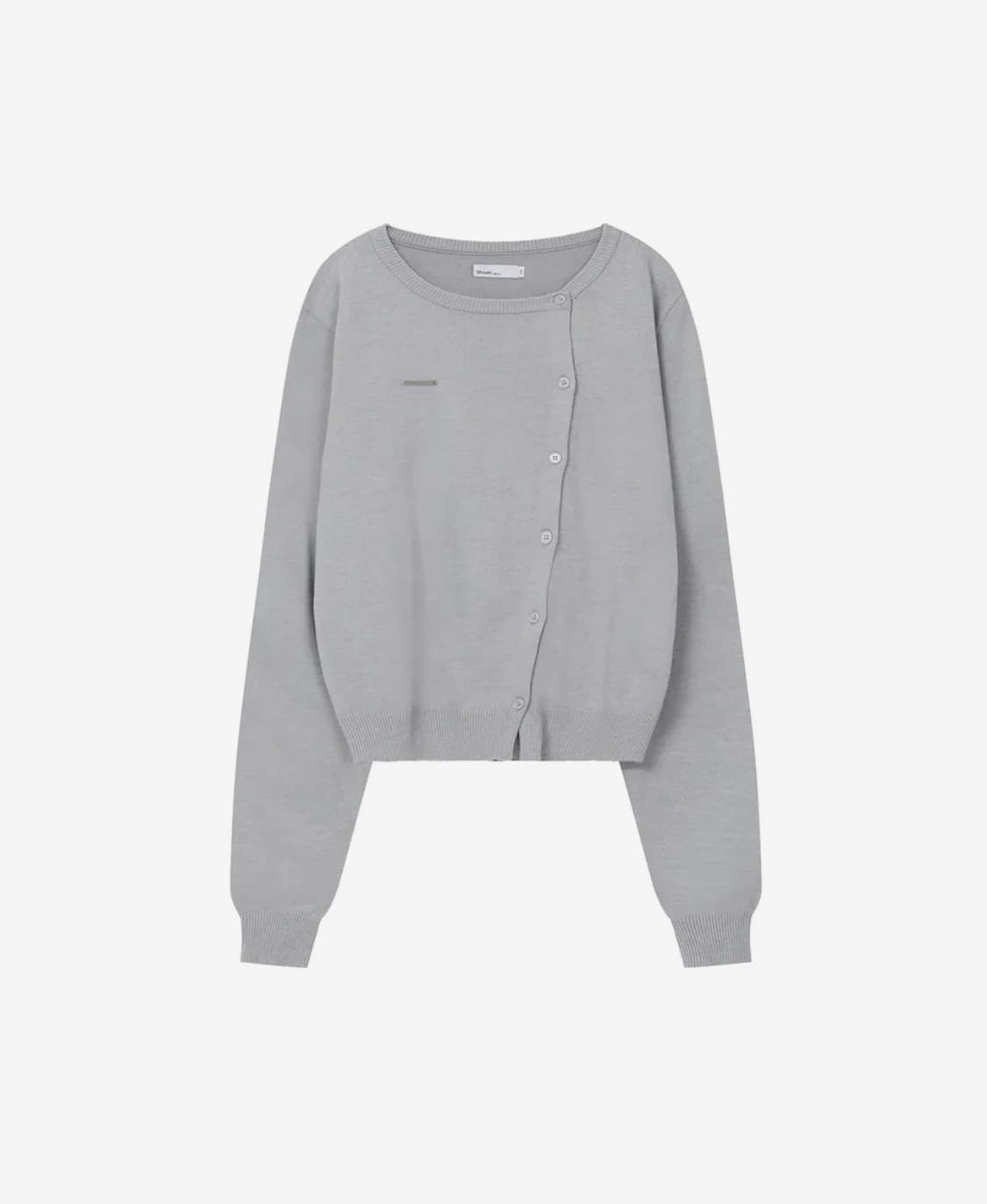 미세키서울 Unbalanced knit cardigan 가디건 상품이미지1