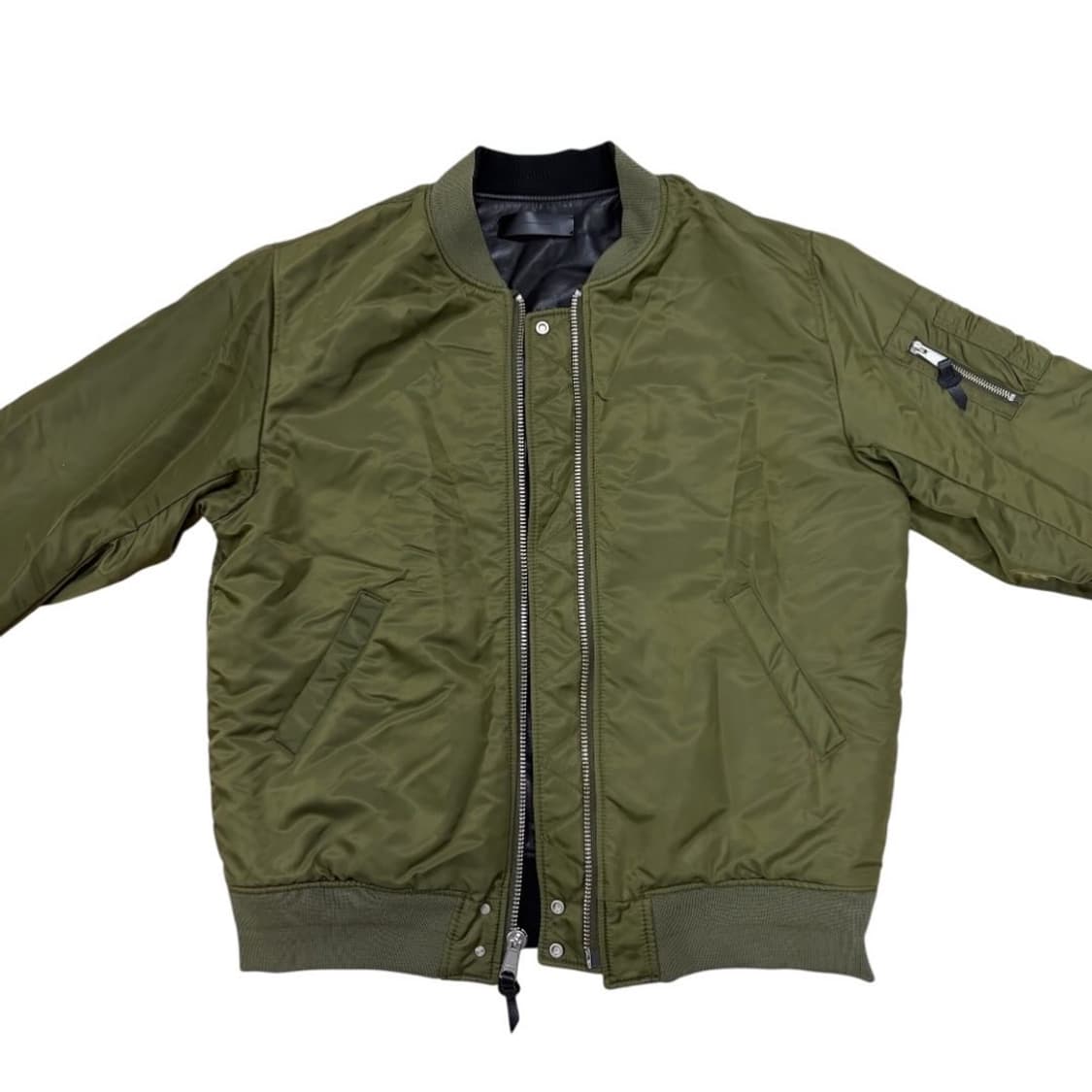 인스턴트펑크 리버시블 ma-1항공점퍼양가죽자켓 상품이미지6