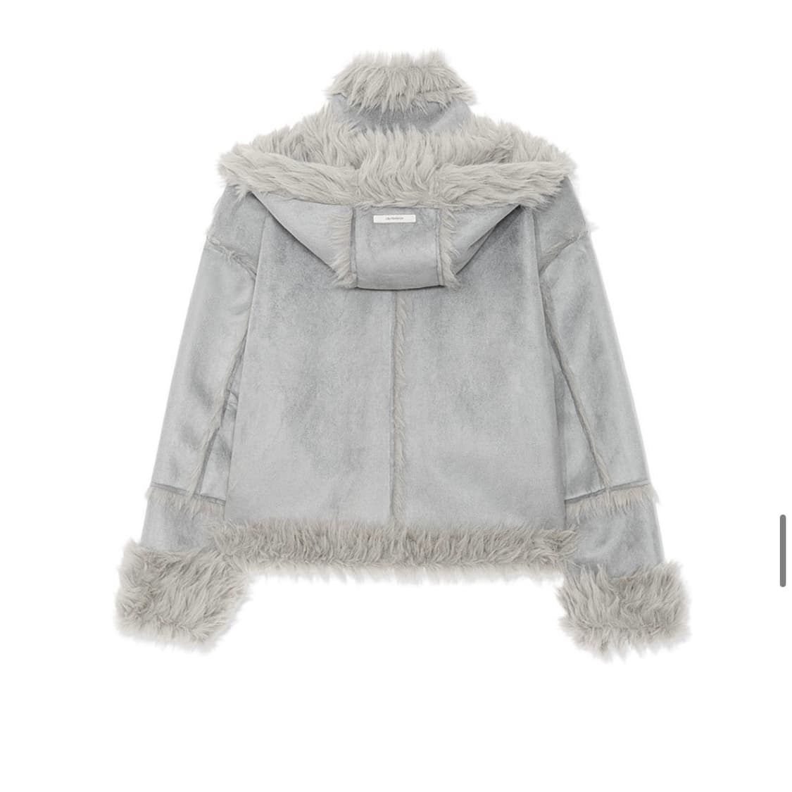 어글리쉐도우 Reversible shearling jacket Blue 상품이미지2