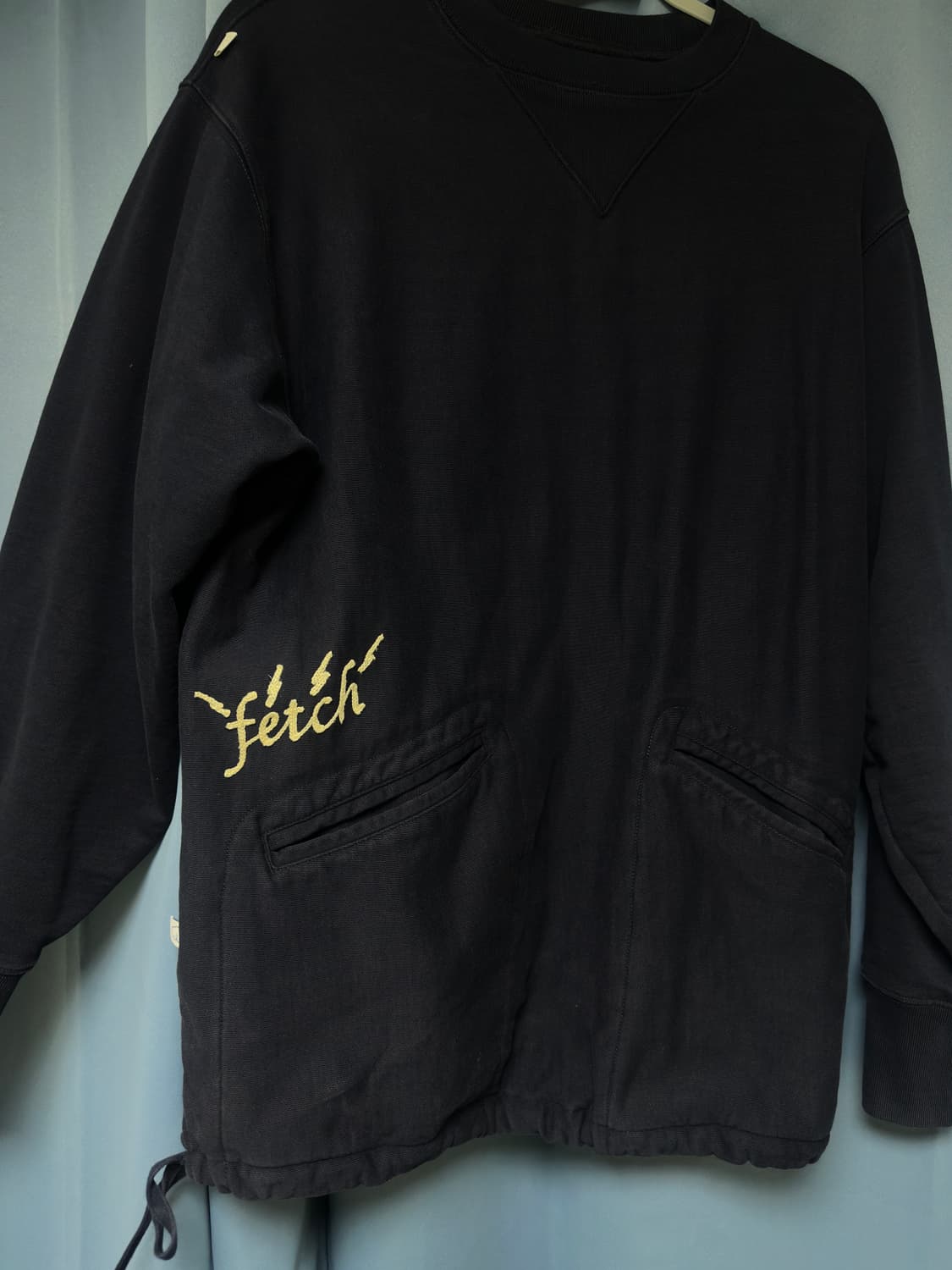 fetch 네이비 맨투맨 상품이미지2