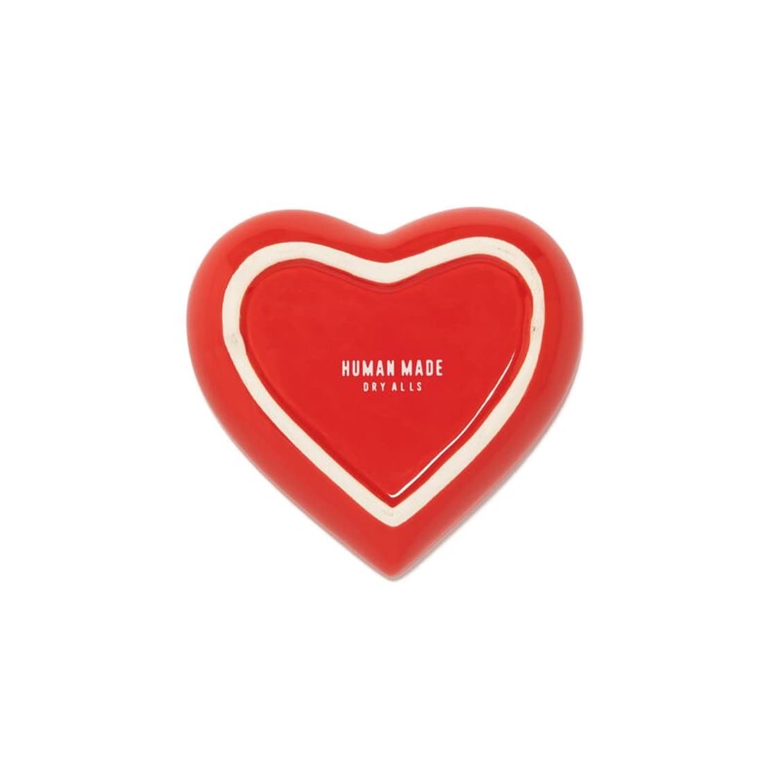 휴먼메이드 x 케이코 소토메 하트 세라믹 트레이 레드 상품이미지3
