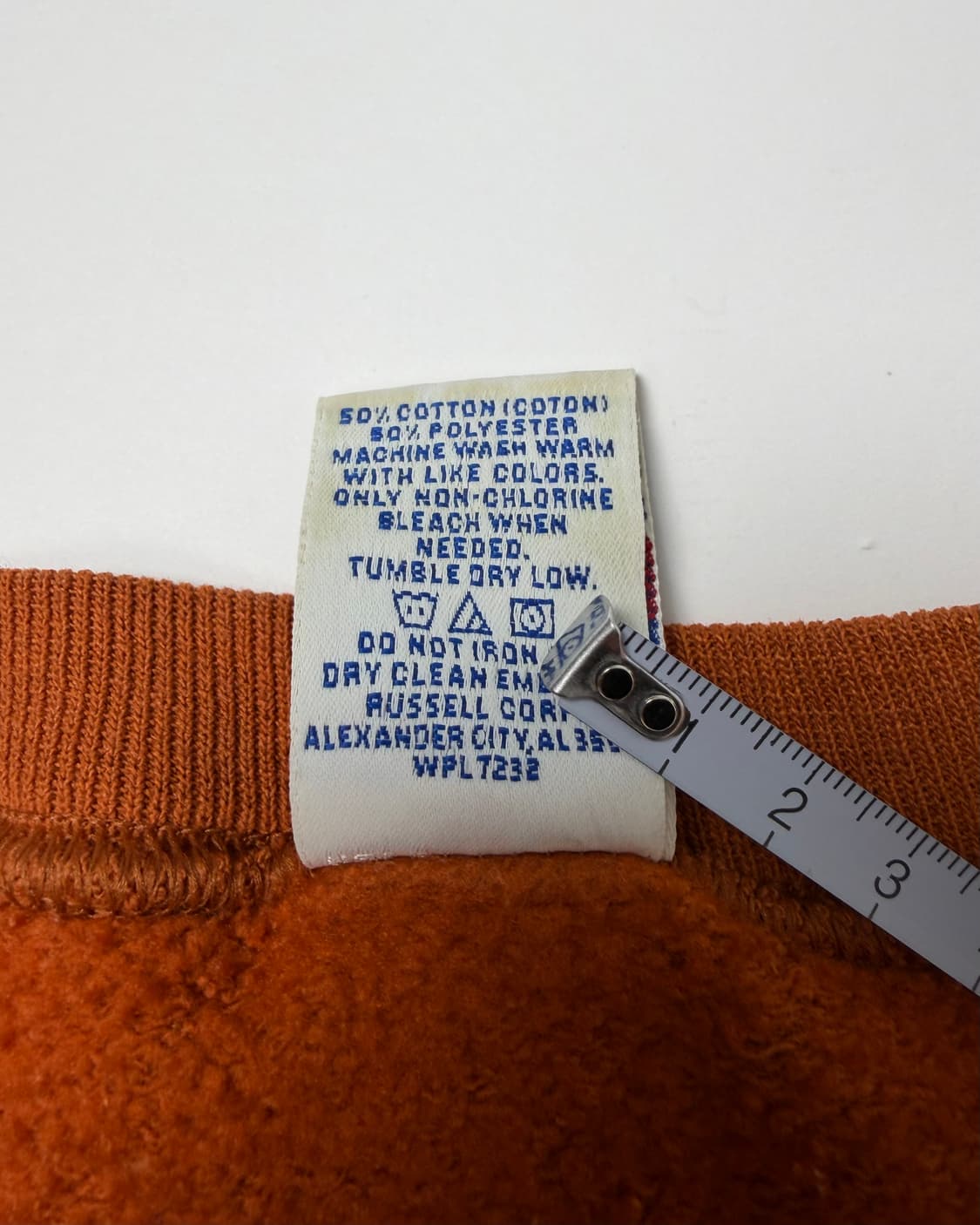 90s Russell Sweatshirt (burnt orange) 상품이미지4