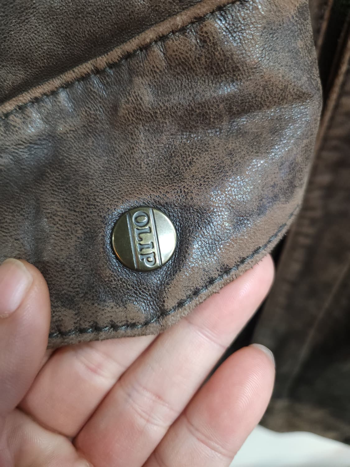 olip 양가죽 항공 봄버 자켓
 상품이미지2