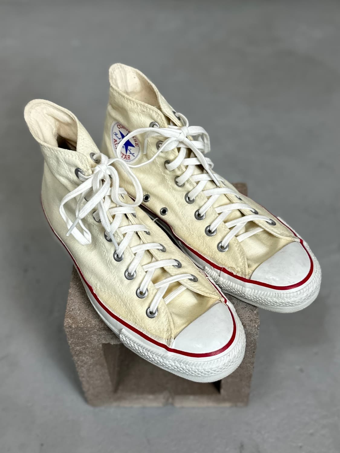 *데드스탁* 80’s OG USA 컨버스 척테일러 하이 사이드 스티치 상품이미지1