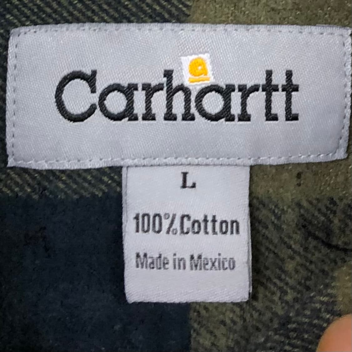 L 칼하트 체크 워크 셔츠 상품이미지3