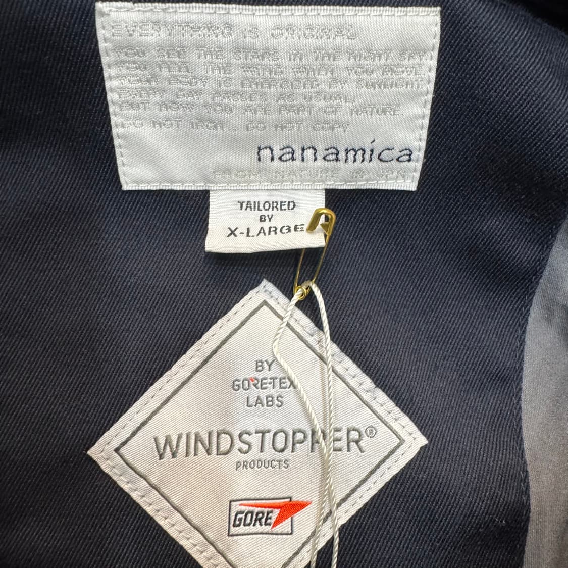 나나미카 블루종 자켓 블랙 ( XL/OLD-8263 ) 상품이미지3