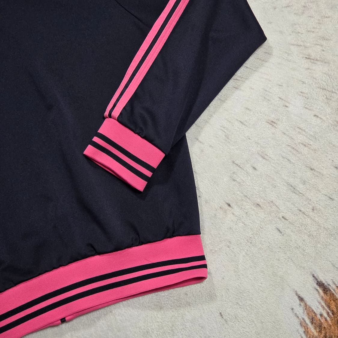 Y2K 키치 큐빅 후드 져지 상품이미지6