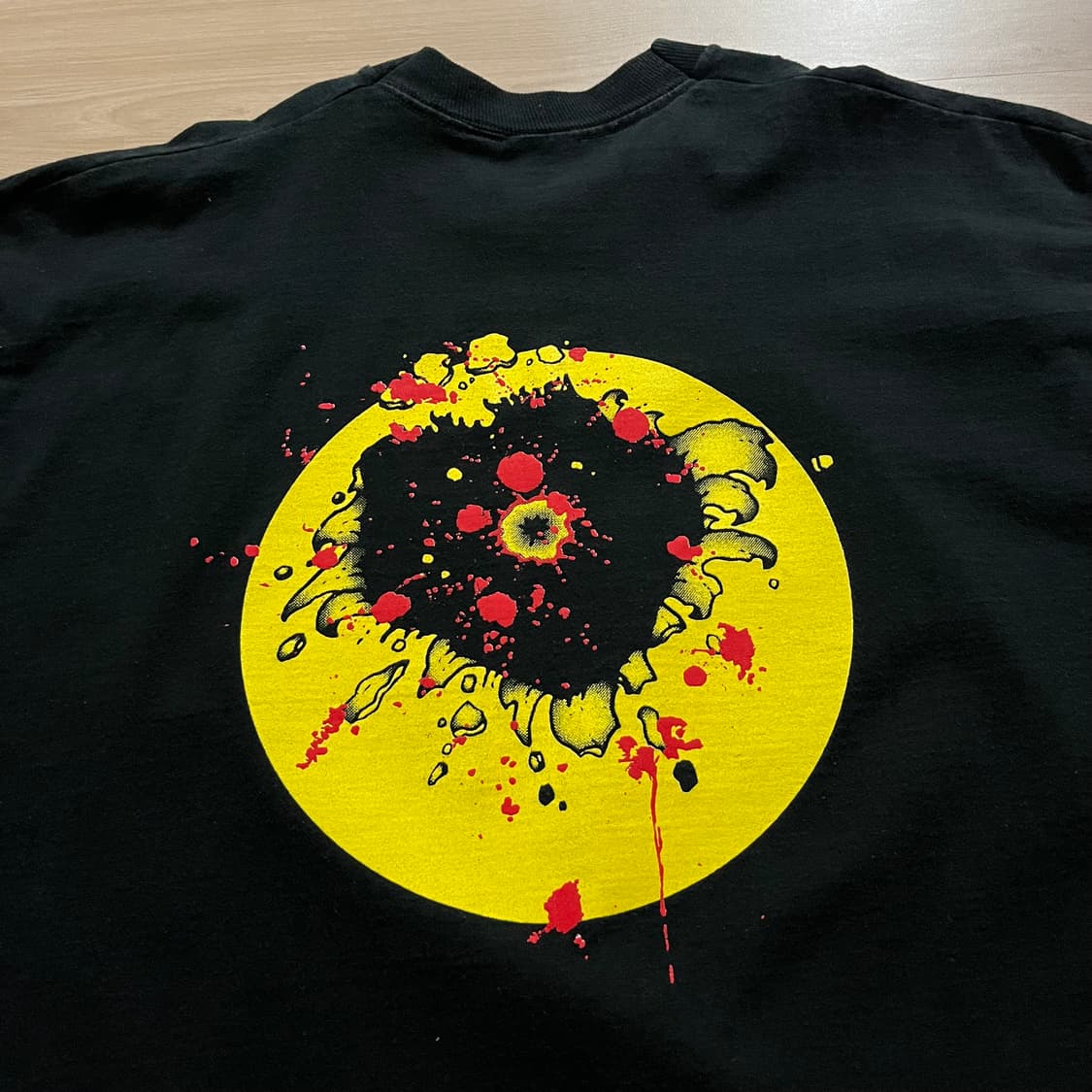 90s 빈티지 스마일리 헤드샷 티셔츠 상품이미지9