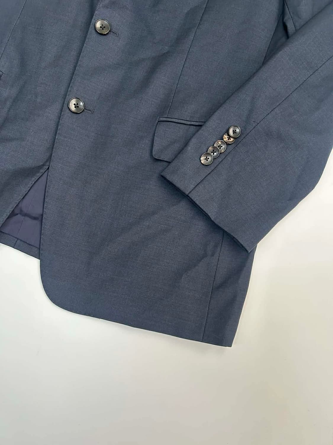 [52] 타임 옴므 20년 신형 한섬 울 블렌드 네이비 블레이져 자켓 상품이미지7