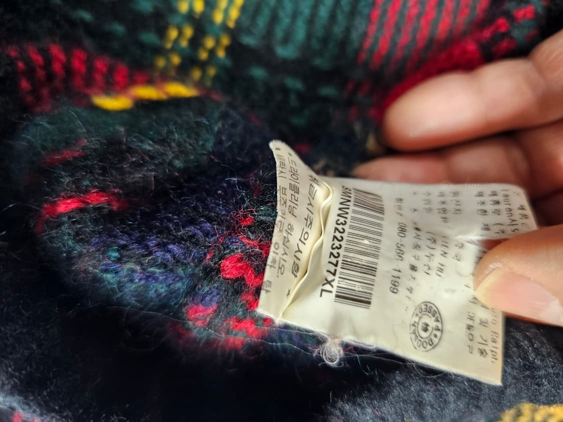 폴로타탄체크숄니트 상품이미지9