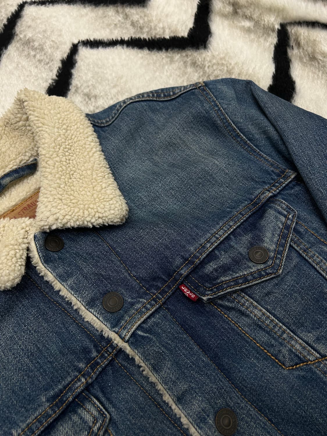 [L]리바이스 쉐프파 데님 트러커 자켓/중청 상품이미지1