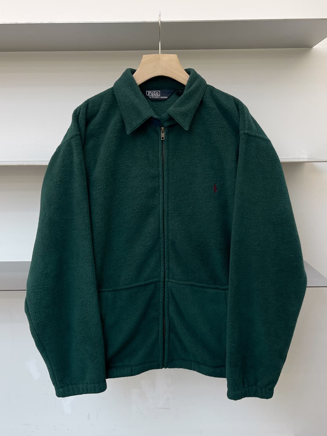폴로랄프로렌 90s 폴라텍 플리스 스윙자켓 상품이미지2