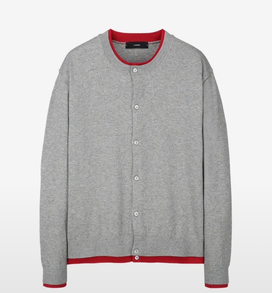 일꼬르소 더블레이어드 가디건 상품이미지1