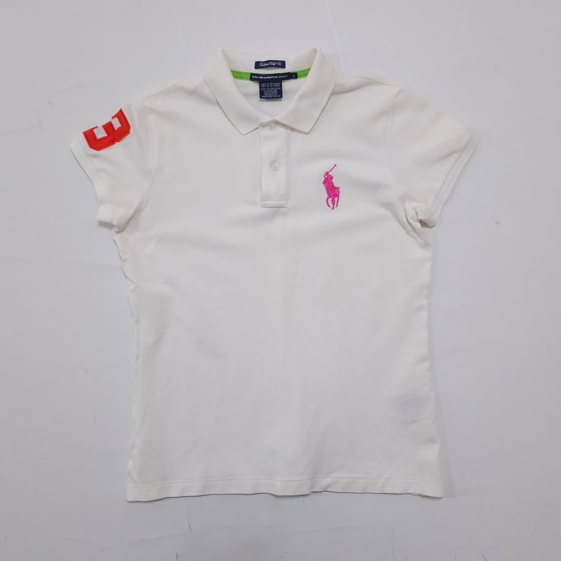 폴로 핑크 빅포니 반팔카라티 상품이미지1