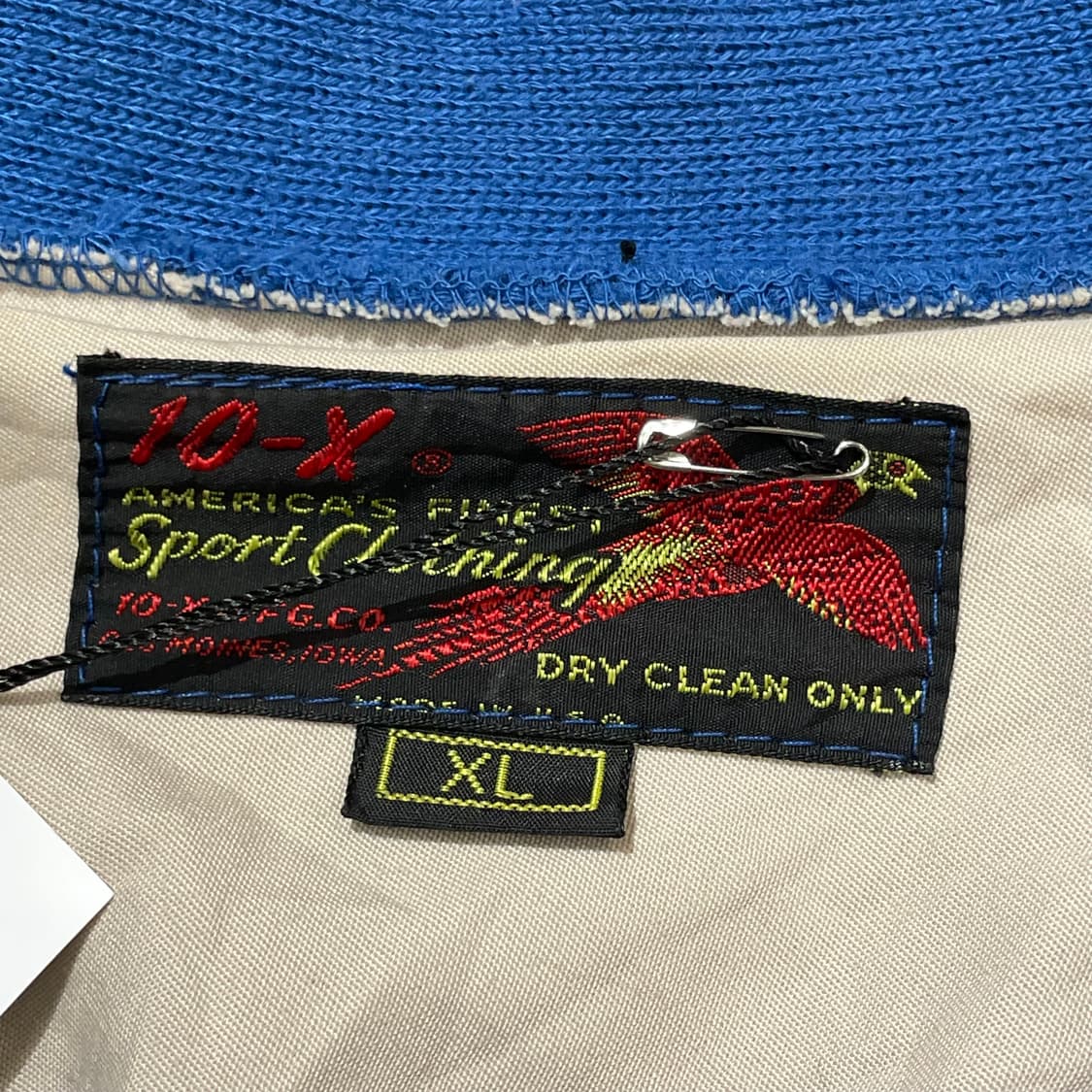 (XL) USA Kandel 블루 슈팅 가디건 상품이미지8