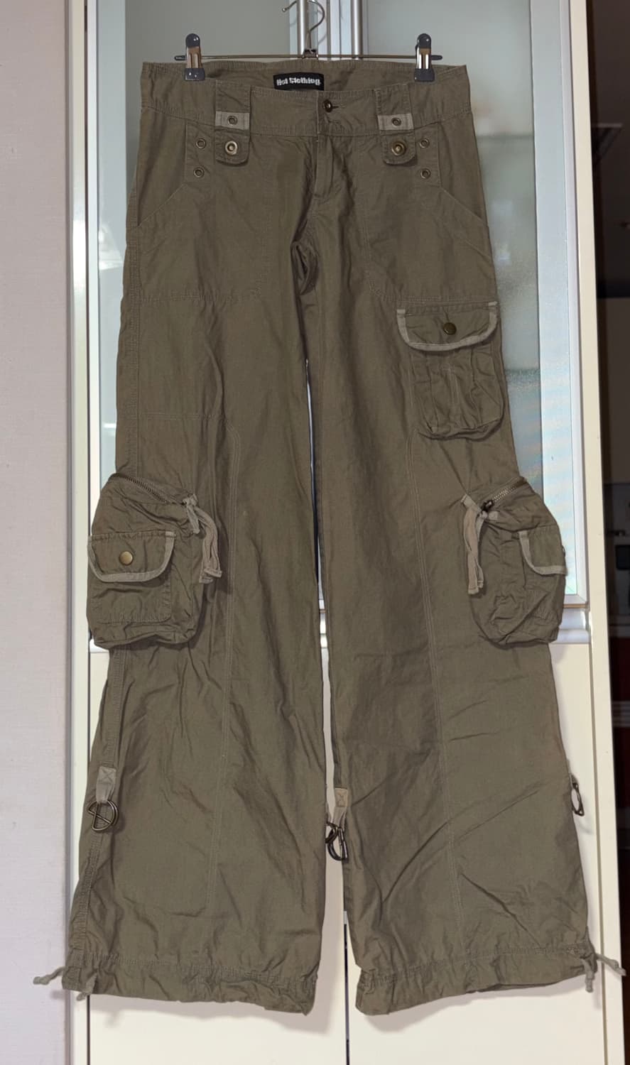 빈티지 대장 y2k 갸루 카키 카고팬츠 상품이미지1