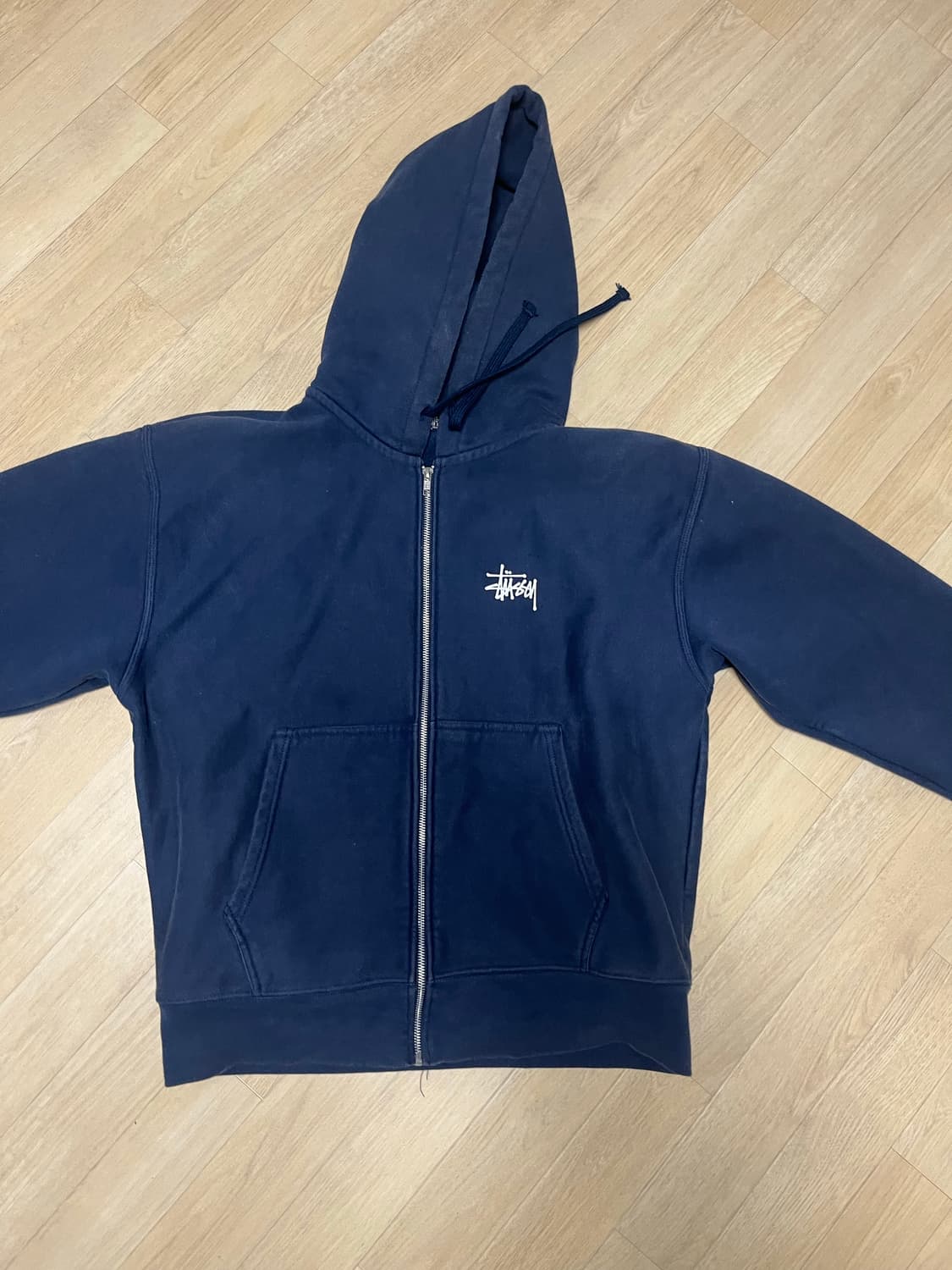 스투시 베이직 후드집업 상품이미지1