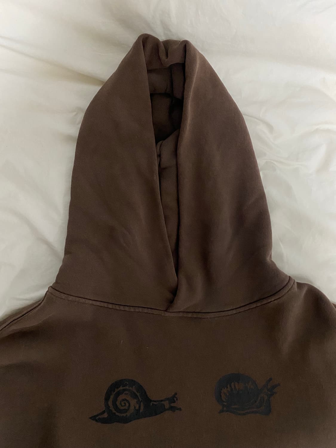 [XL] 더스캇렉 the scot wreck 스네일 후드티 브라운 상품이미지3