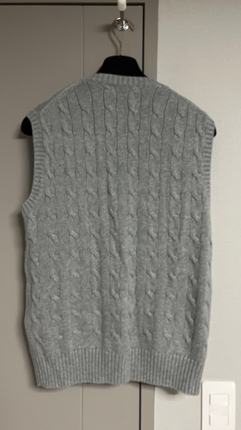 폴로 랄프로렌 케이블 브이넥 베스트 조끼 상품이미지2