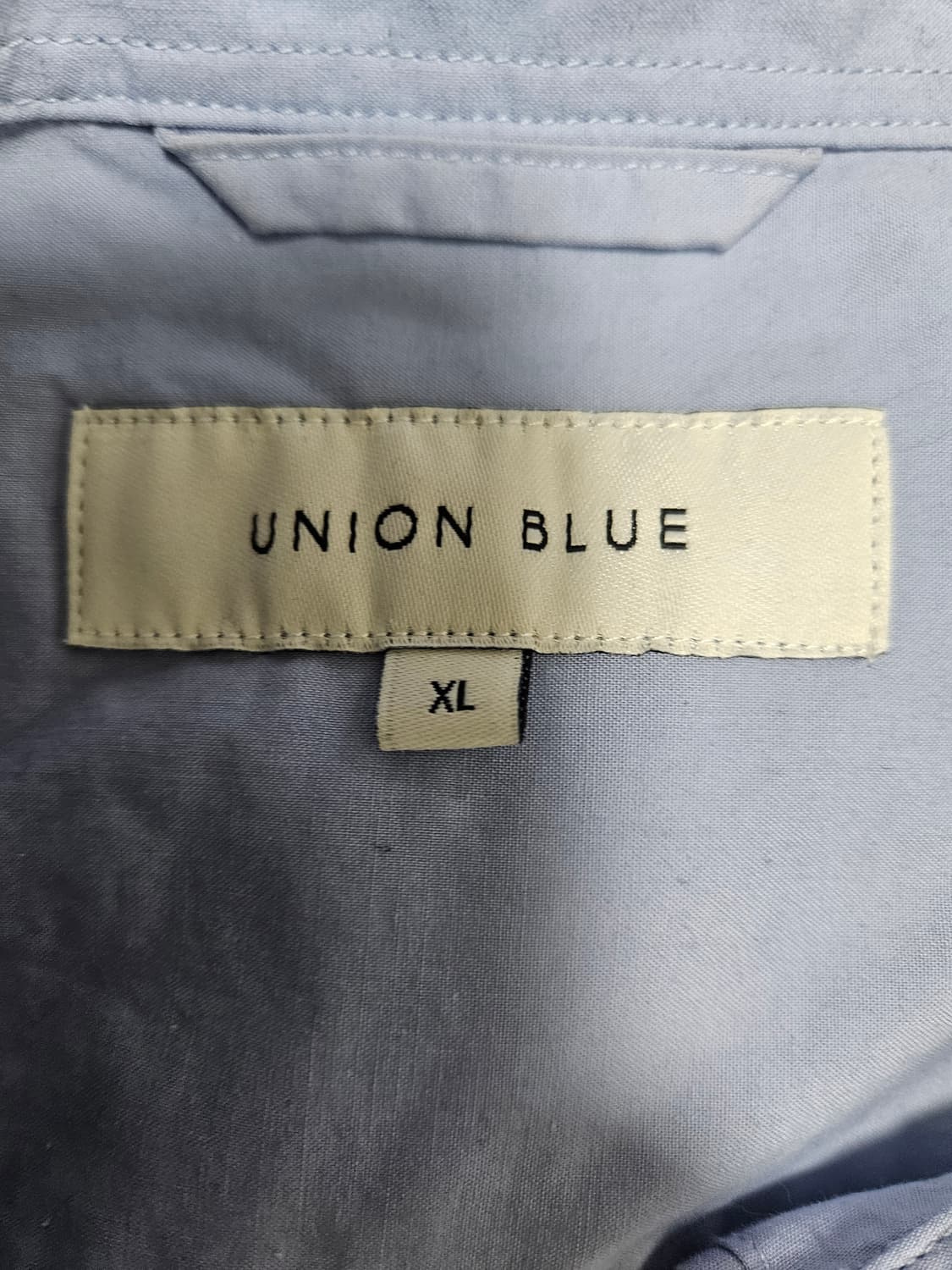 유니온블루 런드리셔츠 XL사이즈 판매합니다 상품이미지3