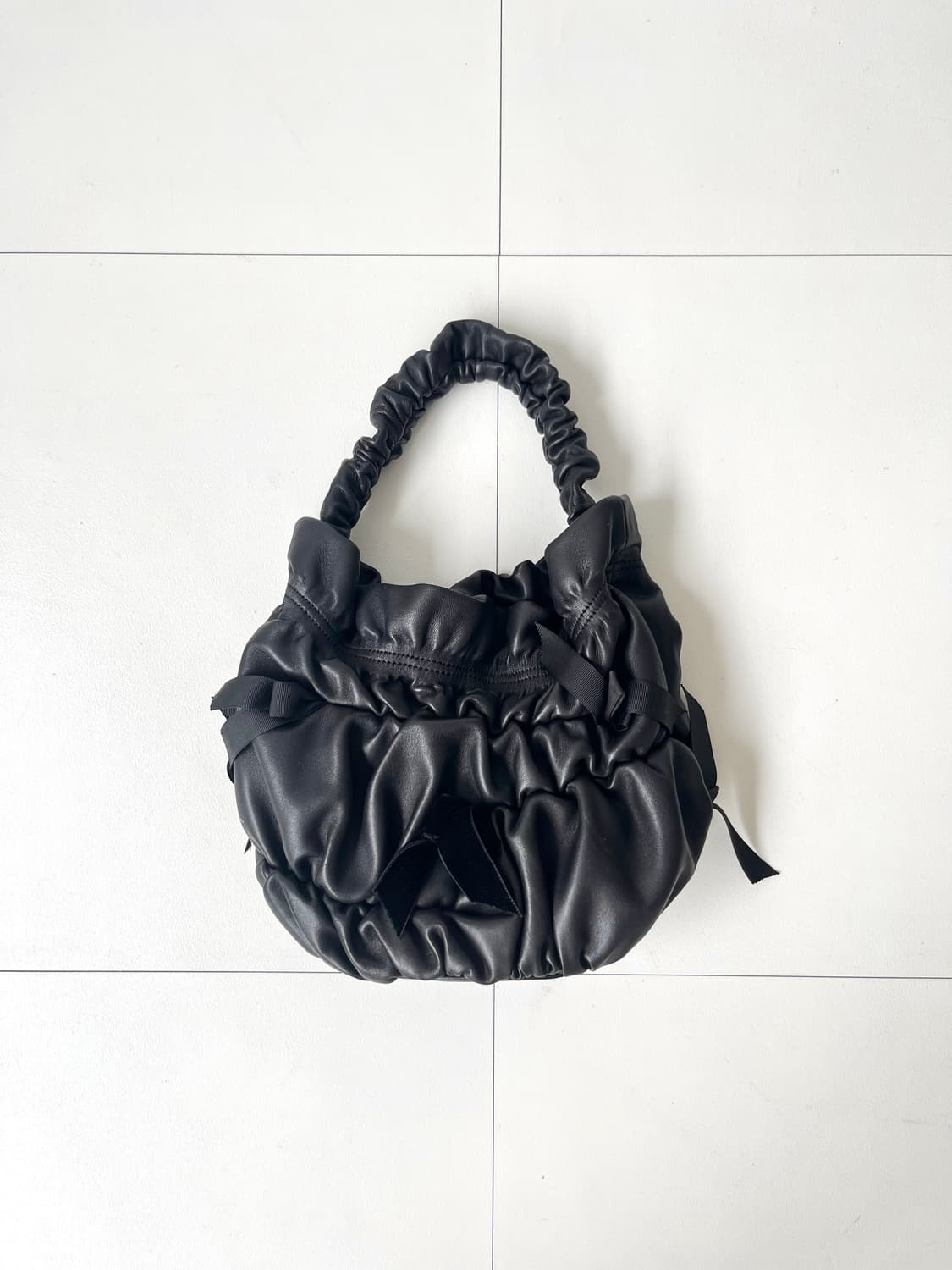 Hiroko koshino shirring bag 상품이미지8