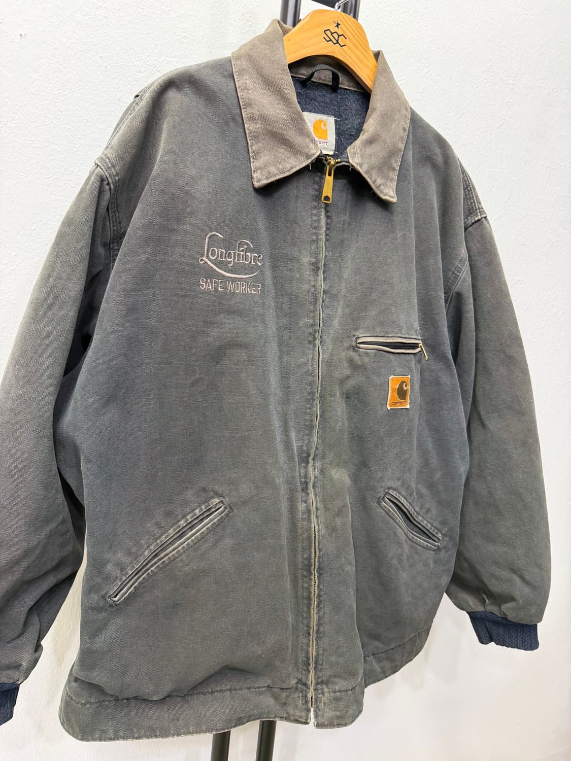 정품) 칼하트 디트로이트 j97 롱기브르 세이프티 오버 자켓 XL 상품이미지2