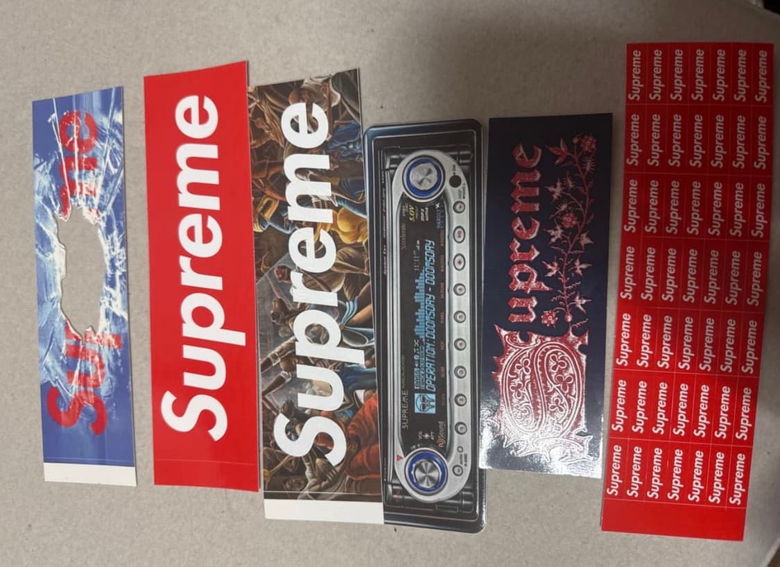 슈프림 및 기타 스티커 상품이미지1