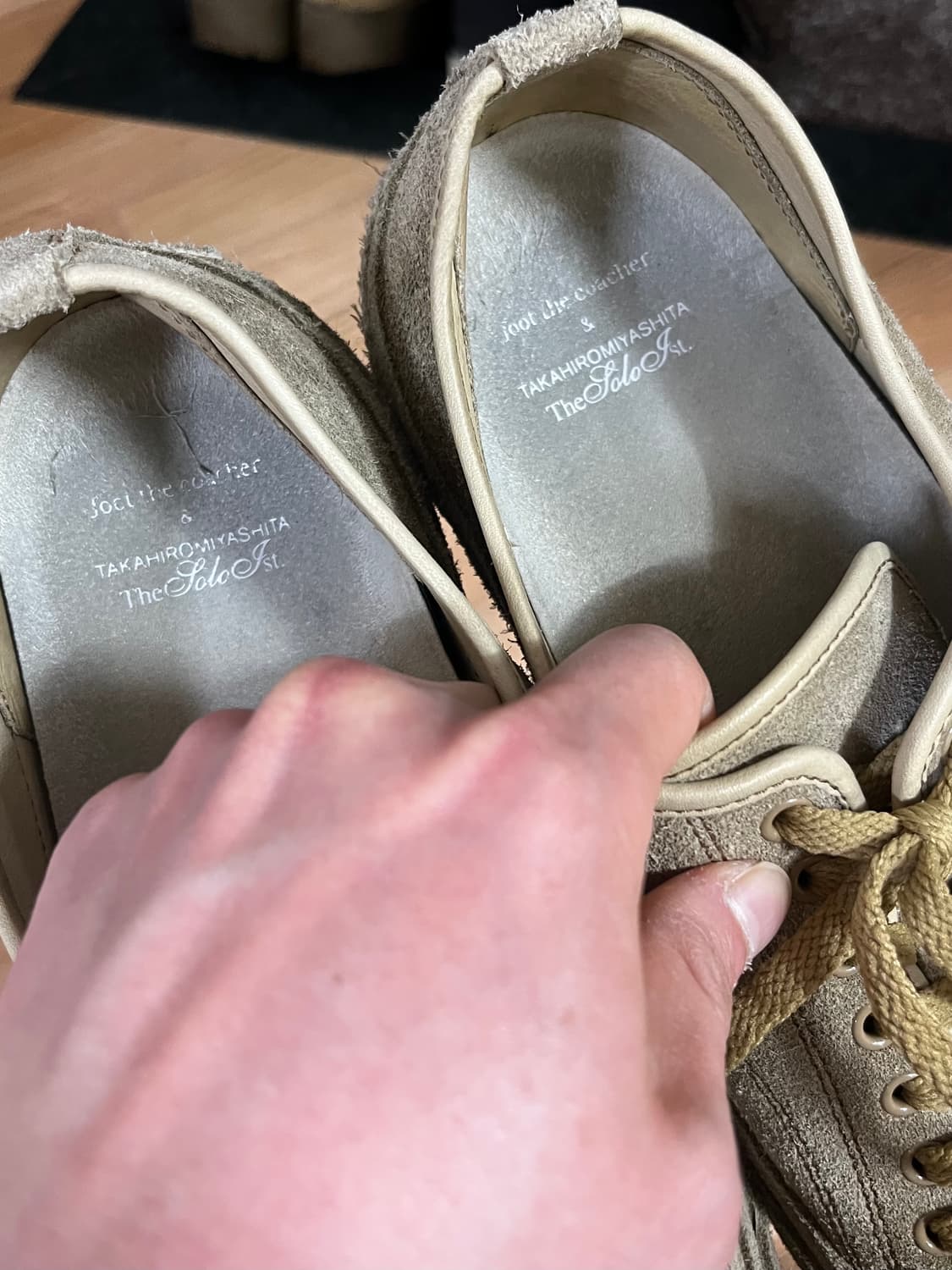 솔로이스트 풋더코쳐 잭퍼셀 베이지 280 상품이미지2