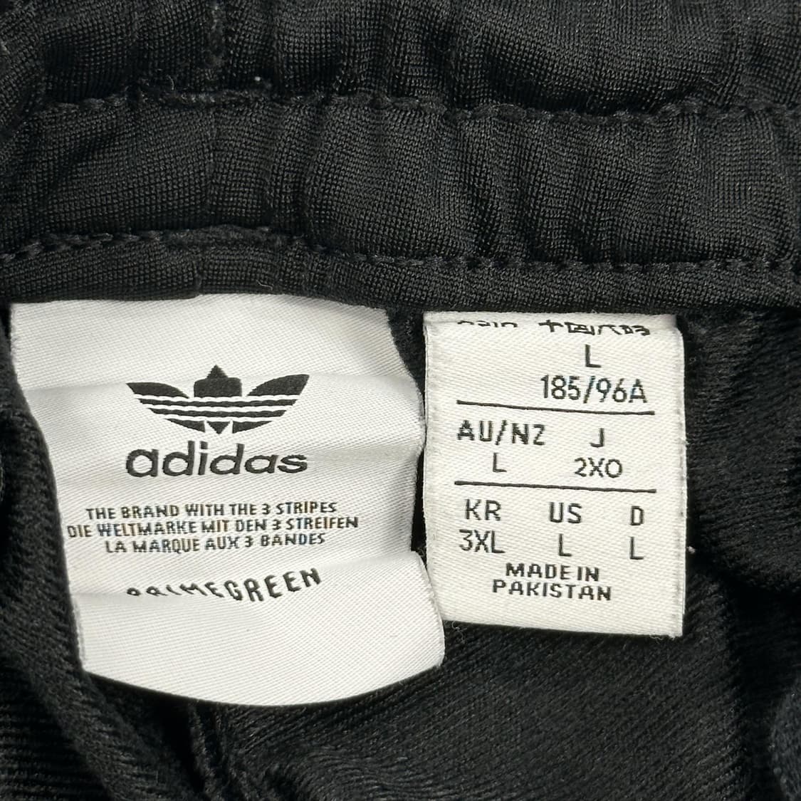 아디다스 파이어버드 블랙 츄리닝바지 (3XL) 상품이미지6