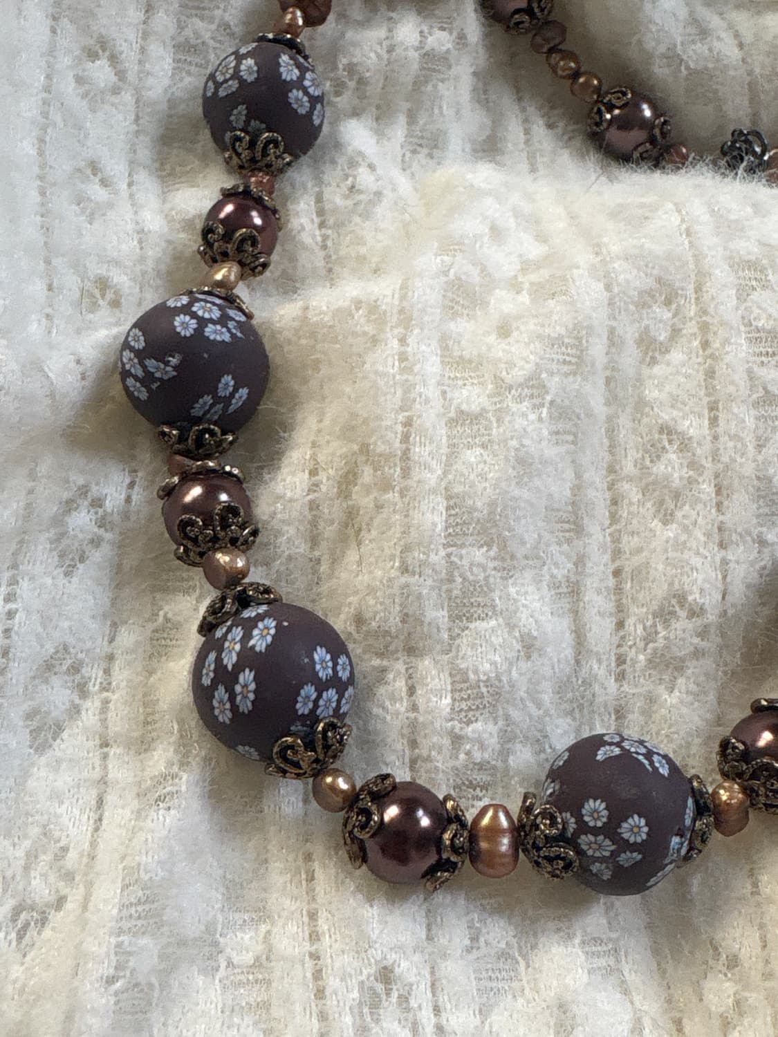 Handmade 오리엔탈 페어리 앤틱 necklace 상품이미지3