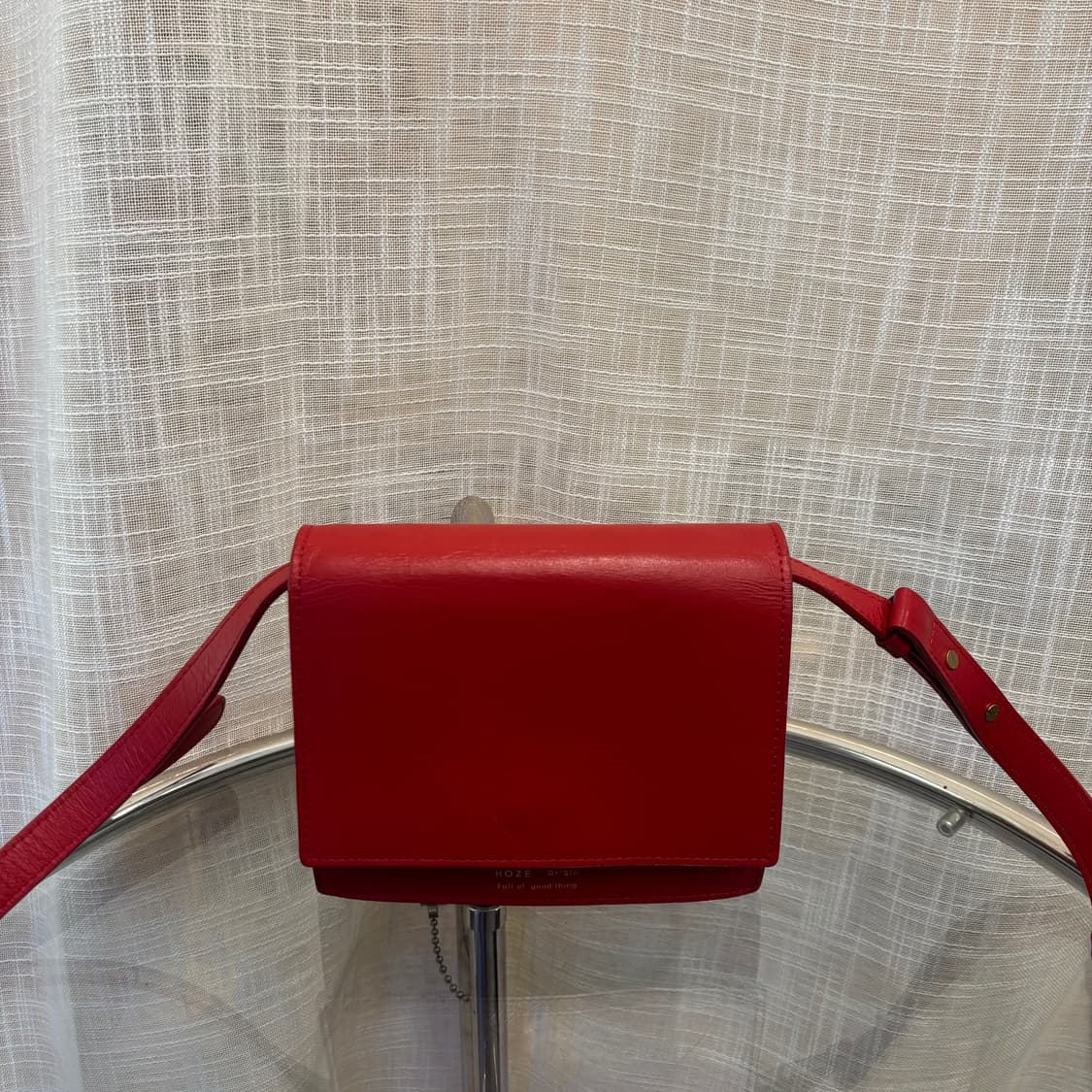 정품 호제 통가죽 크로스백     상품이미지2