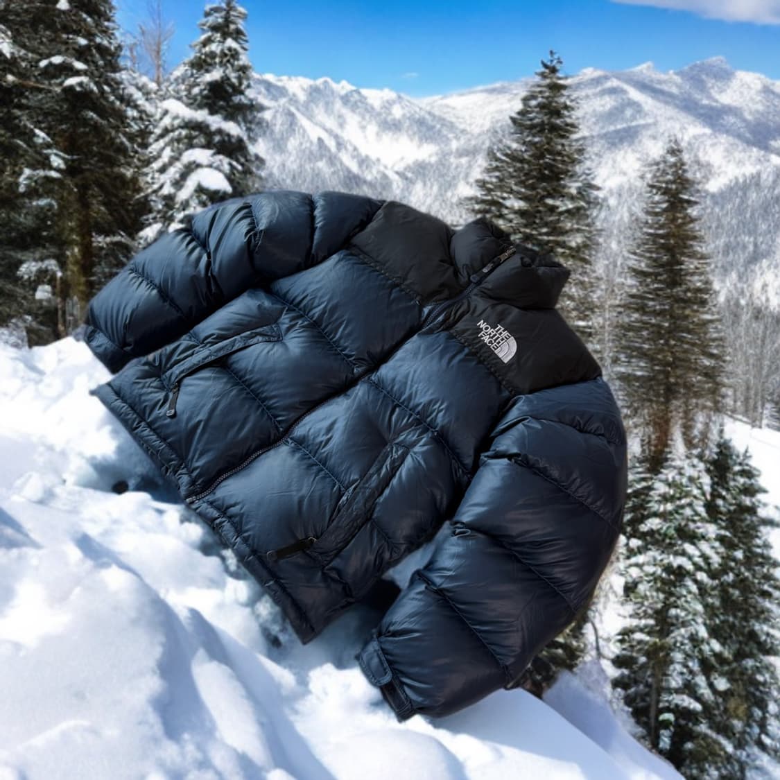 노스페이스 눕시 온볼 네이비 700필 M사이즈 상품이미지1