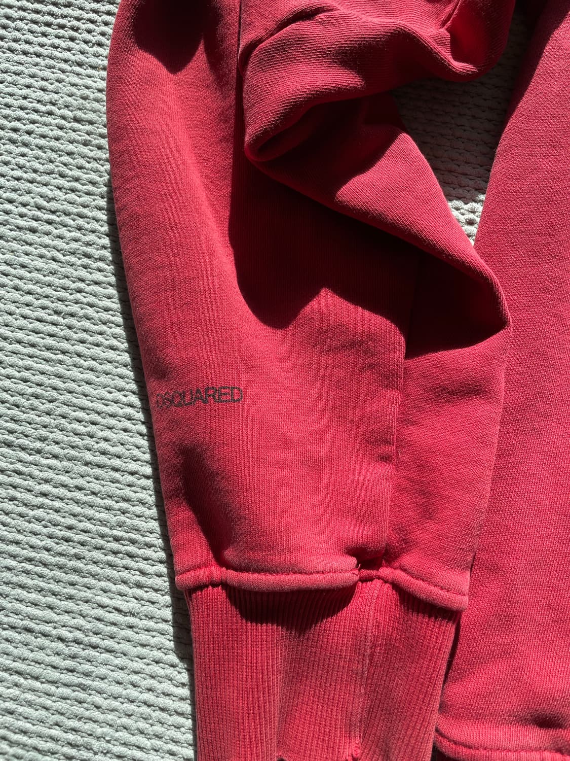 00‘s 디스퀘어드2 디스트레스 스마일 지저스 후디 상품이미지3