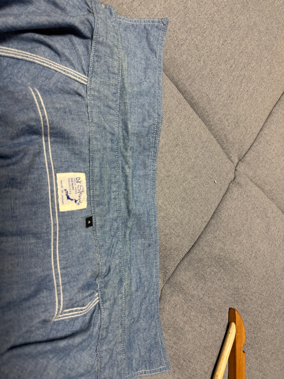 오어슬로우 샴브레이 셔츠 4 (100) 사이즈 상품이미지3