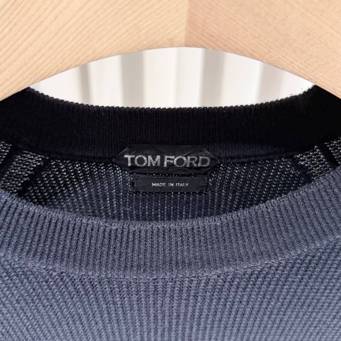 (A+/50) / 톰포드 실크 블랙 니트 상품이미지4
