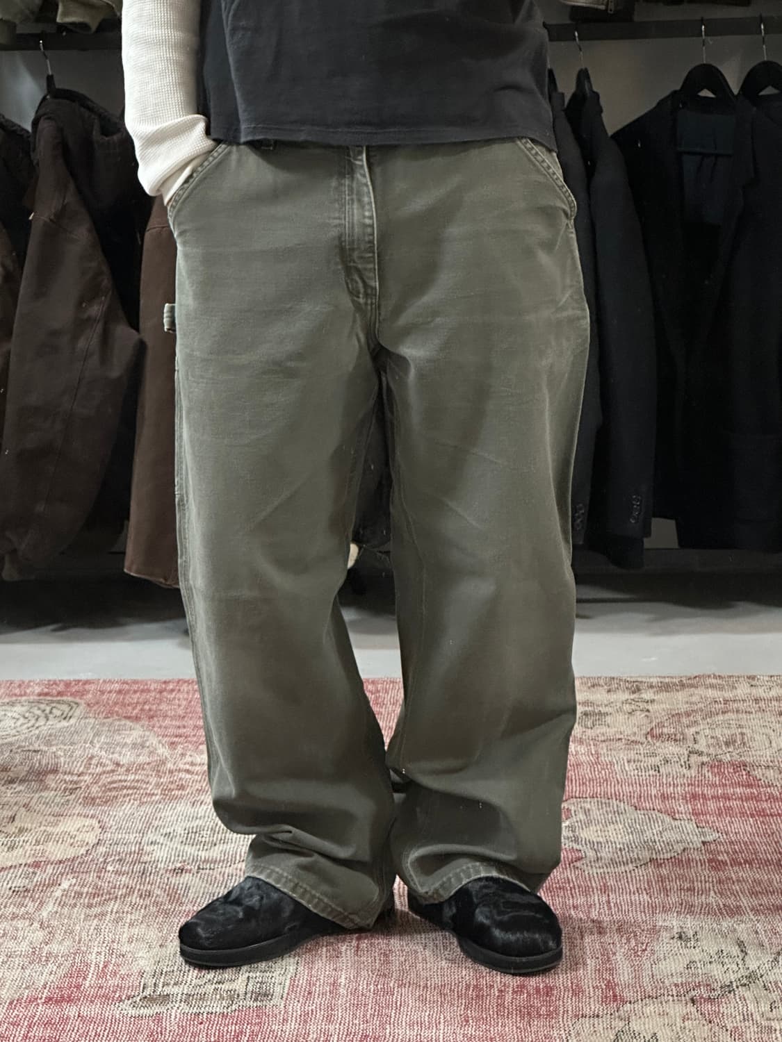 OG 칼하트 B11 싱글니 MOS 하드 페이딩 칼하트 더블니 상품이미지3