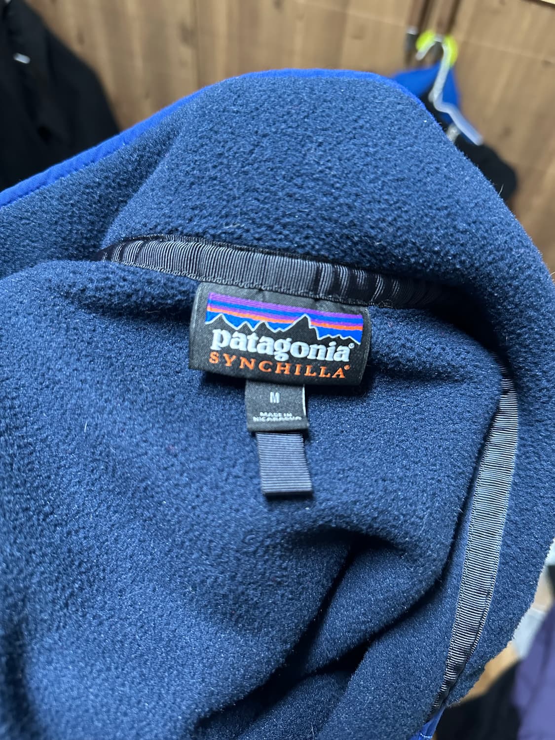 파타고니아 신칠라 네이비 레드(정품) 상품이미지5